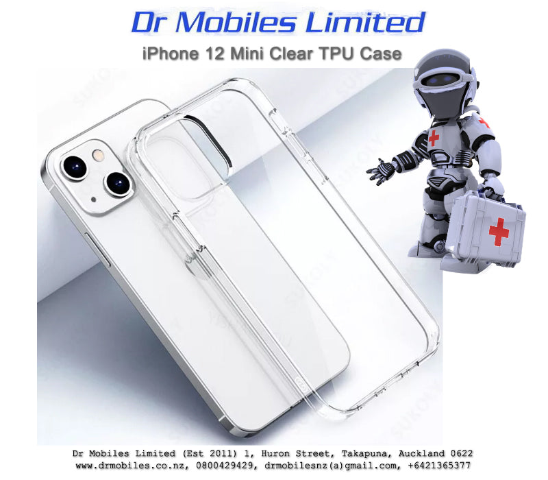 Apple iPhone 12 Mini Clear TPU Case