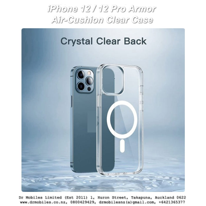 Apple iPhone 12, iPhone 12 Pro Armor Air-Cushion Clear Case