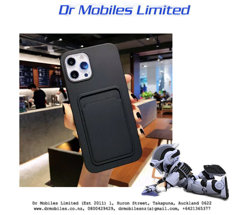 Apple iPhone 14 and iPhone 14 Plus Soft Case with Card Slot
