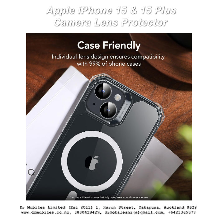Camera Lens Protector for iPhone 15 or iPhone 15 Plus