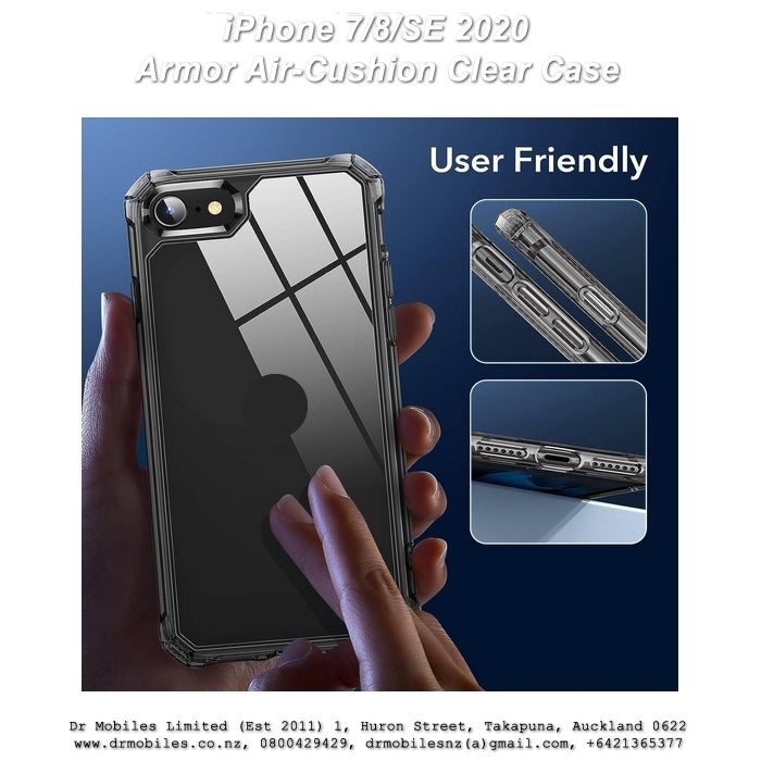 Apple iPhone 7/8/SE 2020 Armor Air-Cushion Clear Case