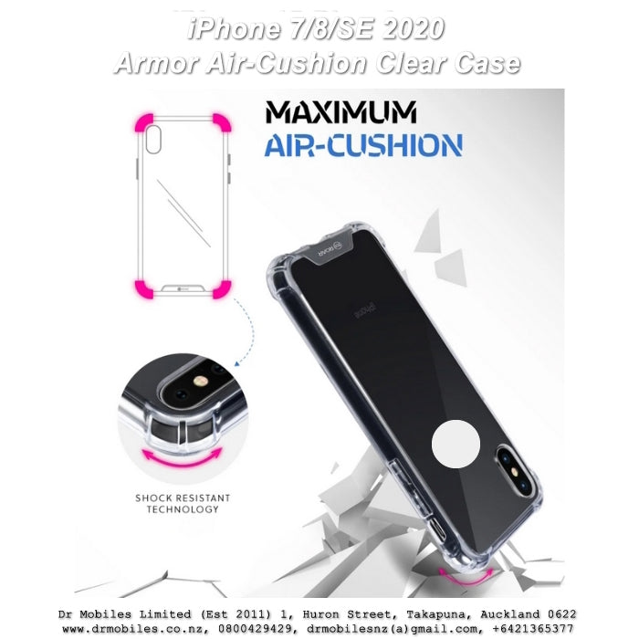 Apple iPhone 7/8/SE 2020 Armor Air-Cushion Clear Case
