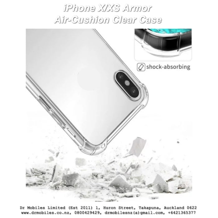 Apple iPhone X / XS Armor Air-Cushion Clear Case