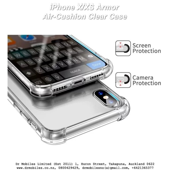 Apple iPhone X / XS Armor Air-Cushion Clear Case