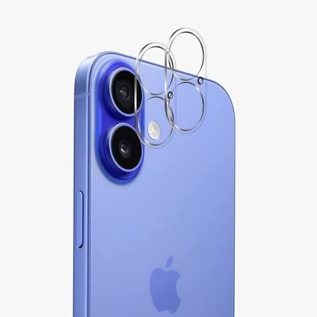 iPhone 16/16 Plus/17 Camera Lens 9H Tempered Glass Protector