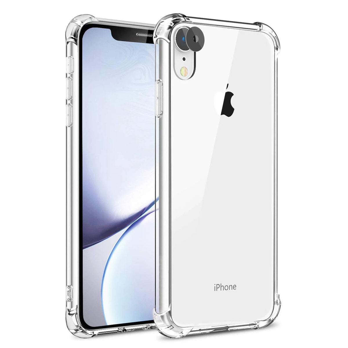 iPhone XR Clear Soft TPU Case Anti Drop