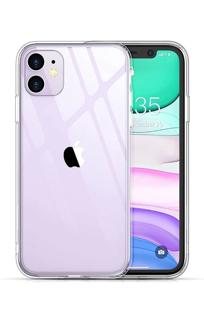 iPhone 11 Clear Soft TPU Case Anti Drop