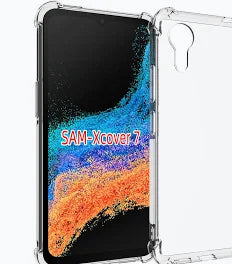 Samsung Galaxy XCover 7 Clear Soft TPU Case Anti Drop