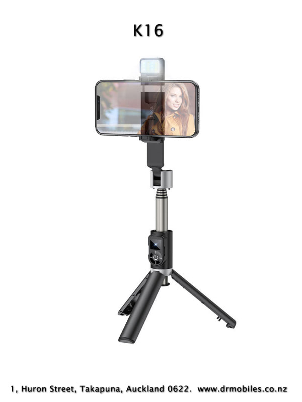 Selfie Stick with LED Light - Hoco K16