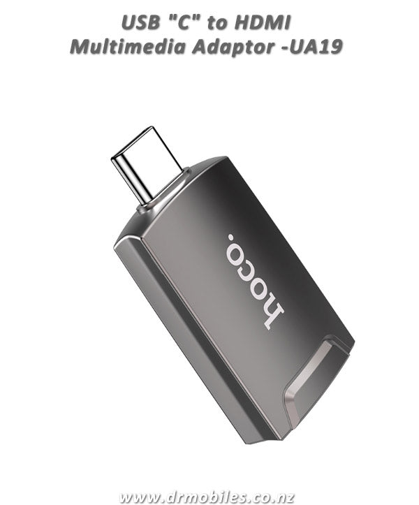 Hoco UA19 USB-C to HDMI Adaptor - Adaptor