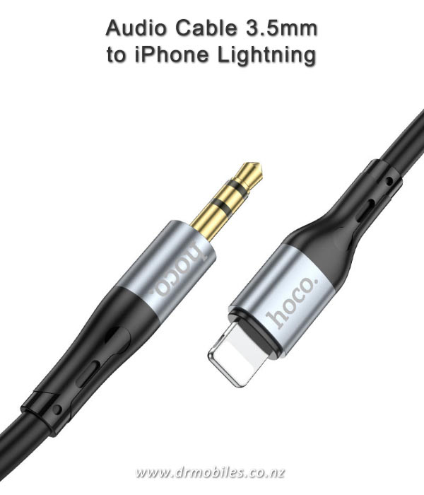 Audio Cable - 3.5mm Jack to iPhone Lightning - Hoco UPA22